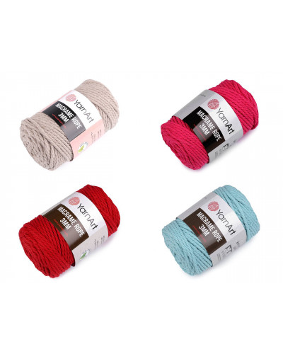 Kötőfonal Macrame Rope 3 mm 250 g | Mimib