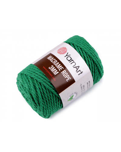 Kötőfonal Macrame Rope 3 mm 250 g | Mimib