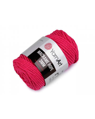 Kötőfonal Macrame Rope 3 mm 250 g | Mimib