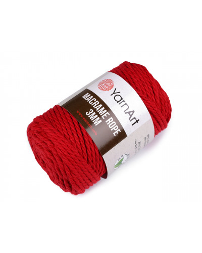 Kötőfonal Macrame Rope 3 mm 250 g | Mimib