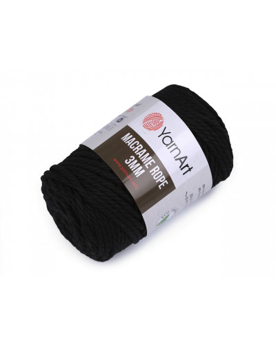 Kötőfonal Macrame Rope 3 mm 250 g | Mimib