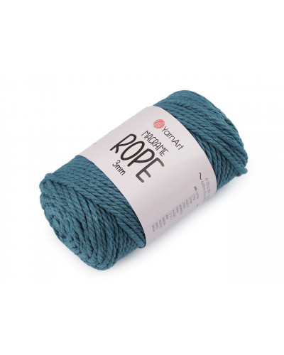 Kötőfonal Macrame Rope 3 mm 250 g | Mimib