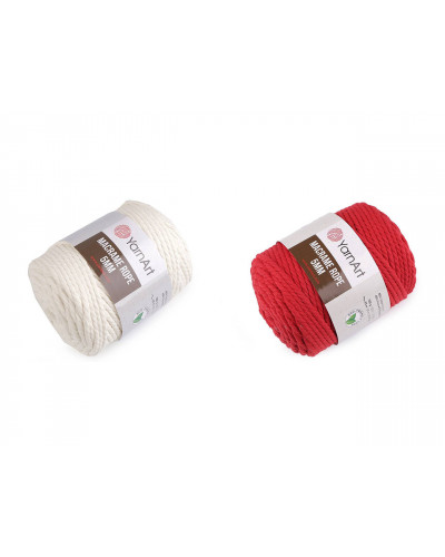 Kötőfonal Macrame Rope 5 mm 500 g | Mimib