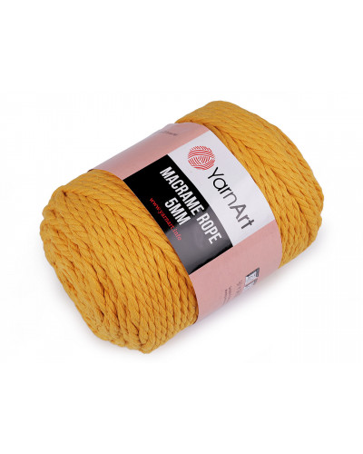 Kötőfonal Macrame Rope 5 mm 500 g | Mimib