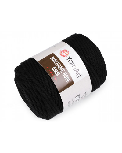 Kötőfonal Macrame Rope 5 mm 500 g | Mimib