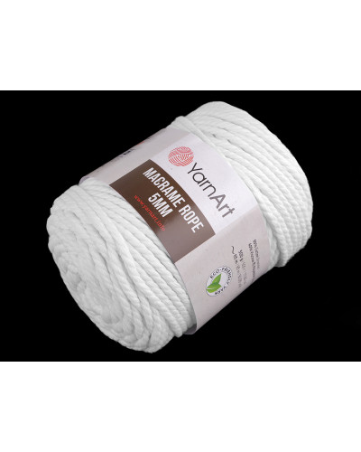 Kötőfonal Macrame Rope 5 mm 500 g | Mimib