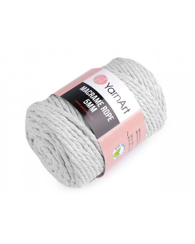 Kötőfonal Macrame Rope 5 mm 500 g | Mimib