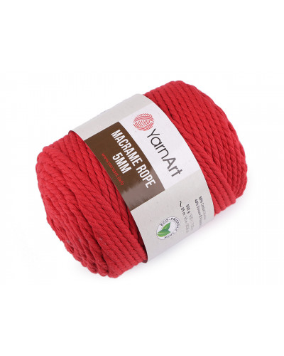 Kötőfonal Macrame Rope 5 mm 500 g | Mimib