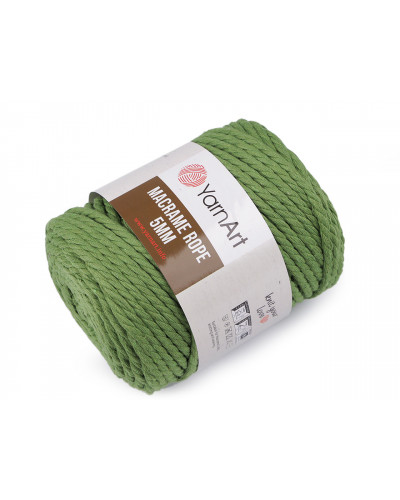 Kötőfonal Macrame Rope 5 mm 500 g | Mimib