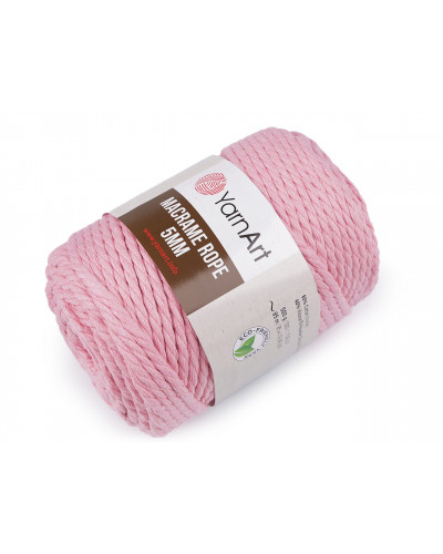 Kötőfonal Macrame Rope 5 mm 500 g | Mimib