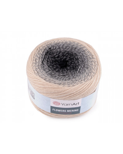 Kötőfonal Flowers merino 225 g | Mimib