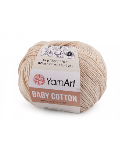 Kötőfonal Baby Cotton 50 g | Mimib