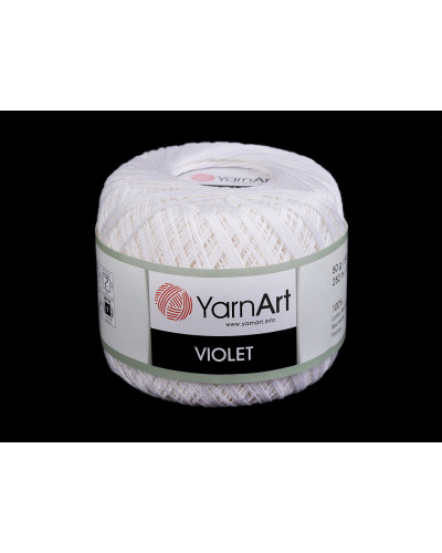 Pamut fonal horgolásra Violet 50 g | Mimib