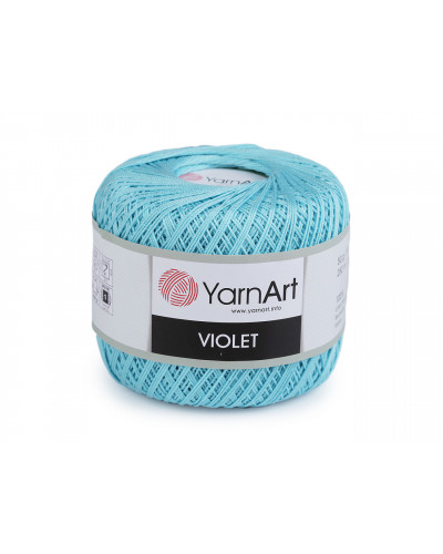 Pamut fonal horgolásra Violet 50 g | Mimib