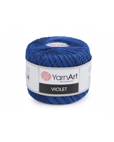 Pamut fonal horgolásra Violet 50 g | Mimib