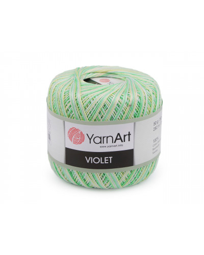 Pamut fonal horgolásra Violet 50 g | Mimib