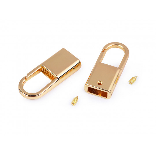 Lapos zsinórvég karabiner szélesség 9 mm | Mimib