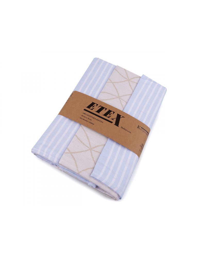 Pamut konyhai törlő 50x70 cm egiptomi pamut | Mimib