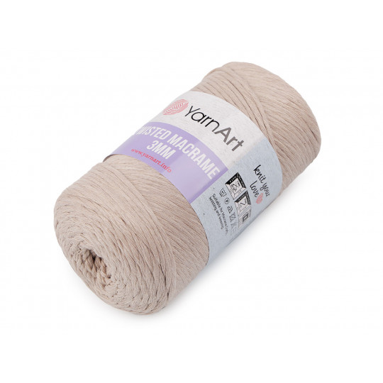 Kötőfonal Twisted Macrame 250 g | Mimib