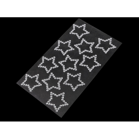 Öntapadós köves pehely, szív, csillag | Mimib