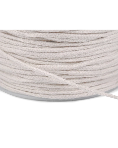 Ruhazsinór / pamut fonal / kanóc  Ø2 mm fonott | Mimib
