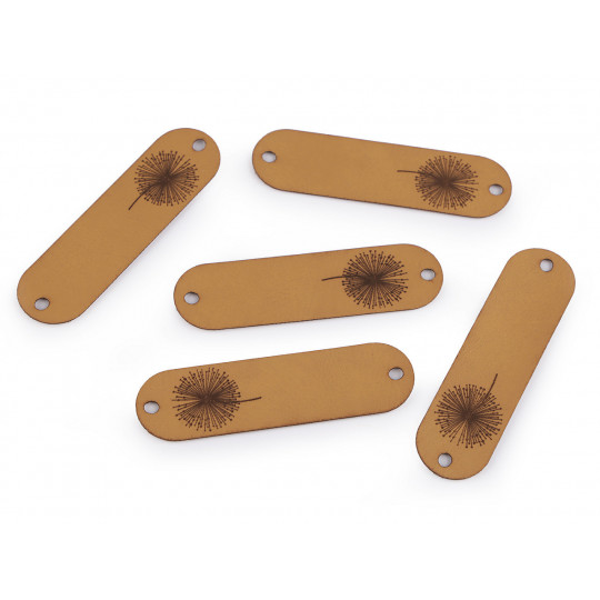 Folt / cimke műbőrből - pitypang | Mimib