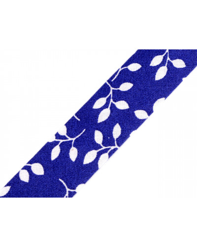 Ferde sáv pamut mintával szélessége 20 mm bevasalt | Mimib