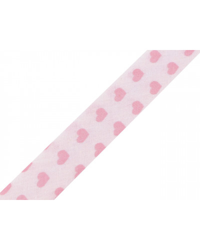 Ferde sáv pamut mintával szélessége 20 mm bevasalt | Mimib