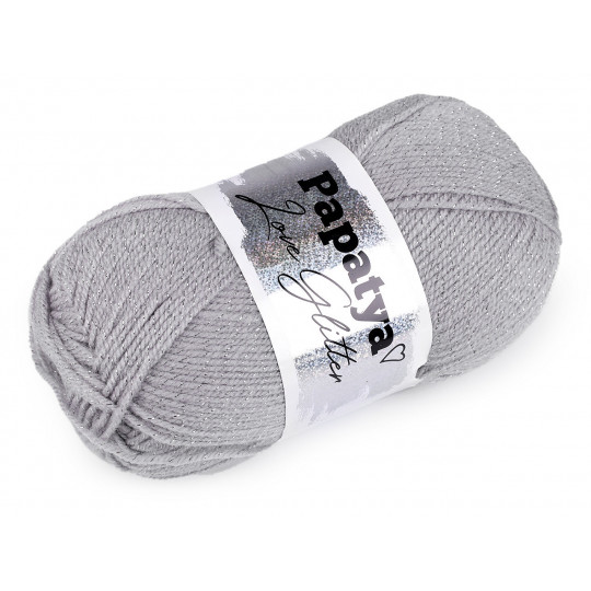 Kötőfonal Papatya Love Glitter 100 g | Mimib