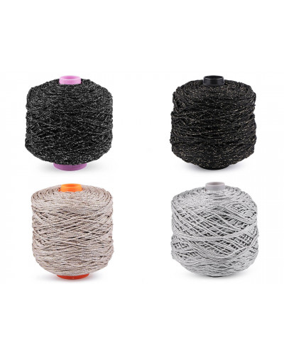 Kötőfonal Chic lurexel, macrame 500 g | Mimib