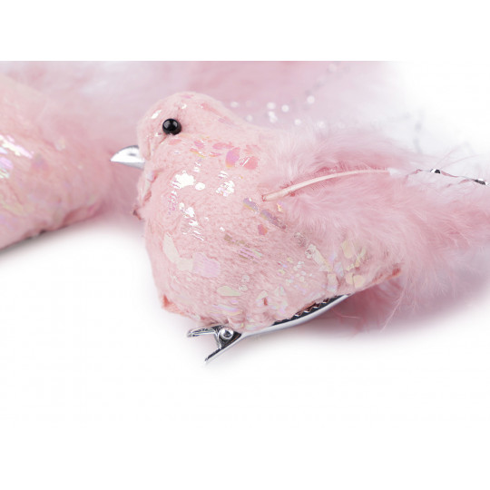 Dekorációs madár csipesszel | Mimib