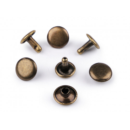 Üreges szegecs Ø10 mm duplafejű | Mimib