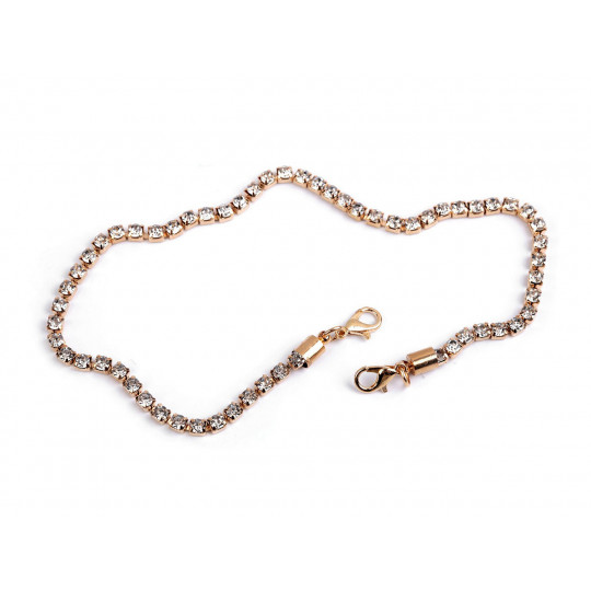 Strasszos lánc kézitáskákhoz és ruhákhoz 32,5 cm | Mimib