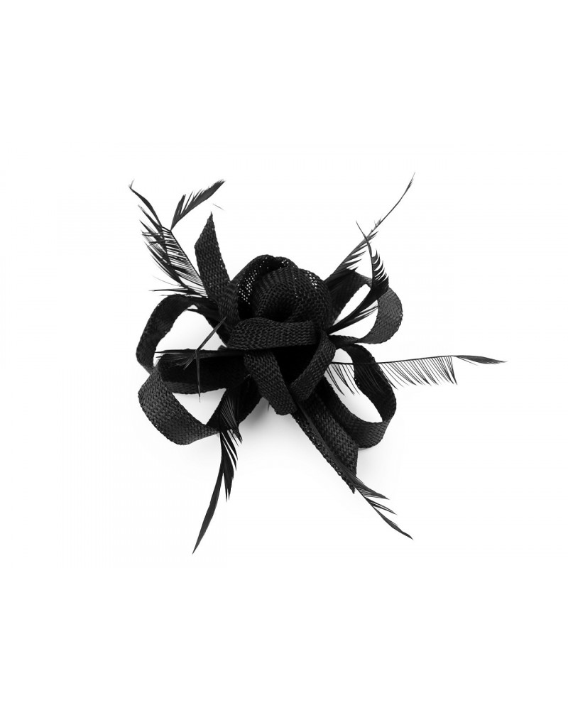 Bross / hajdísz virág tollas | Mimib