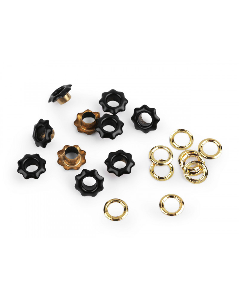 Ringli alátéttel belső Ø5 mm / külső Ø11 mm virág | Mimib