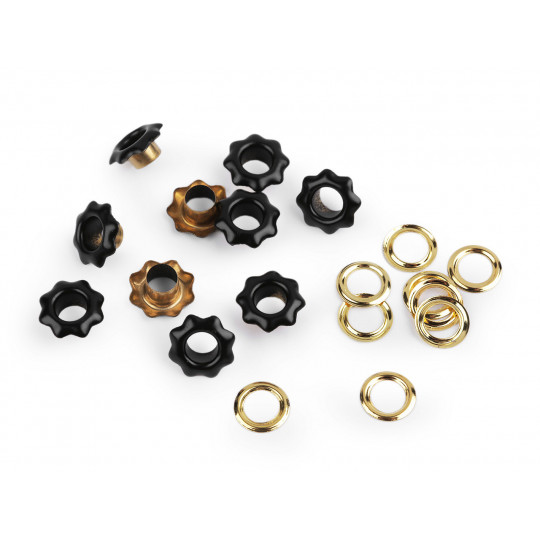 Ringli alátéttel belső Ø5 mm / külső Ø11 mm virág | Mimib