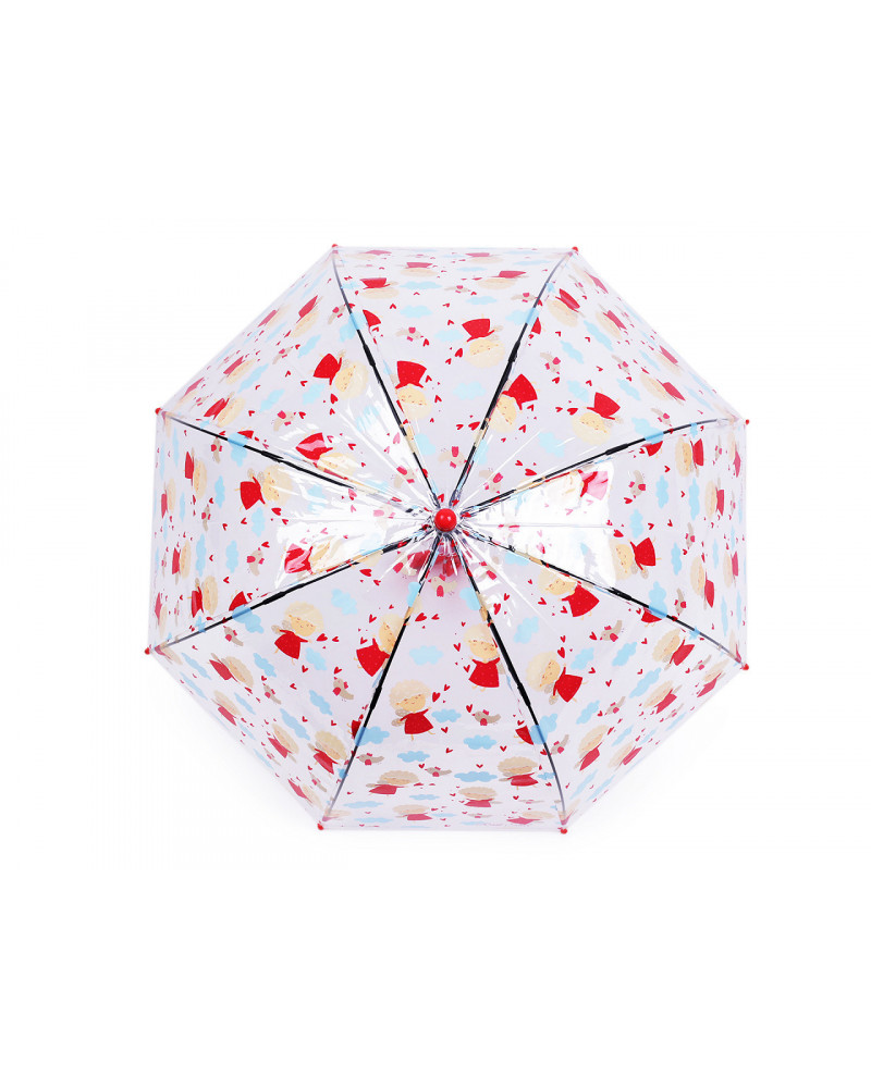 Gyerek átlátszó kilövős esernyő | Mimib