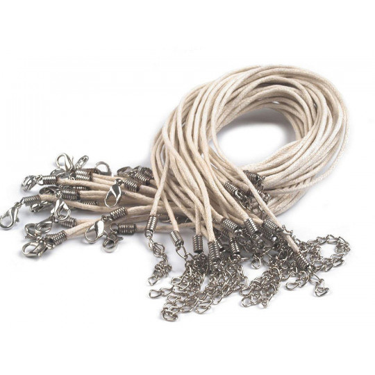 Viaszos zsinór delfinkapoccsal hossza 45 cm | Mimib