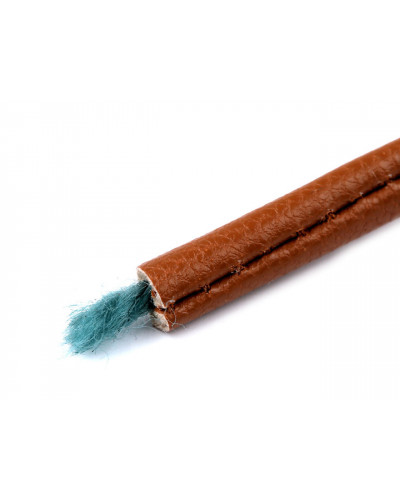 Bőrcsík lélekkel Ø3 mm eko bőr | Mimib