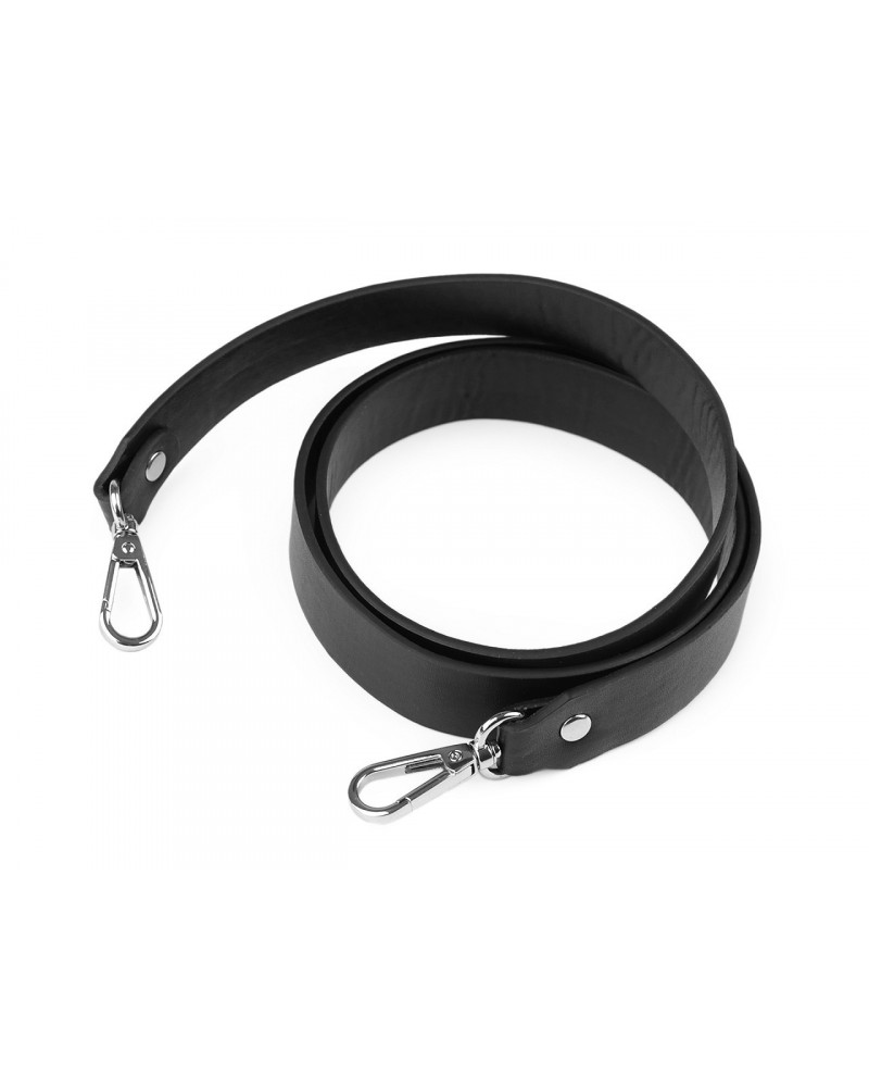 Műbőr pánt / fül karabinerrel táskára szélessége 2,4 cm | Mimib