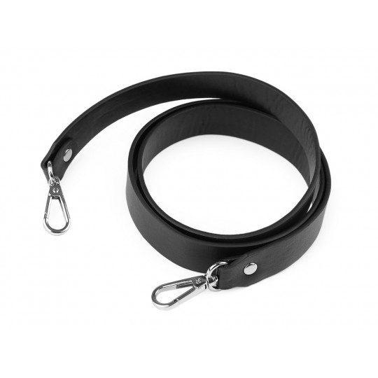 Műbőr pánt / fül karabinerrel táskára szélessége 2,4 cm | Mimib