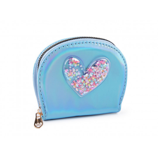 Kislány / női pénztárca flitterek 10,5x13 cm | Mimib