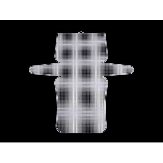 Műanyag hímző kanava / keret táskára | Mimib