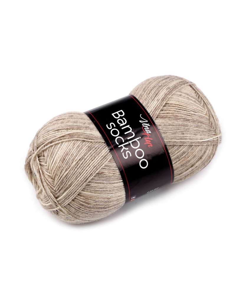 Kötőfonal Bamboo Socks 100 g | Mimib