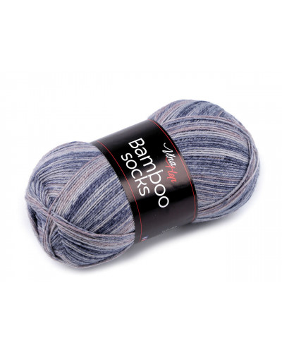 Kötőfonal Bamboo Socks 100 g | Mimib