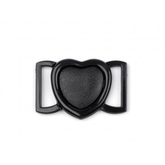 Műanyag fürdőruha kapocs szív szélessége 20 mm | Mimib