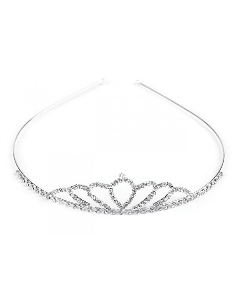 Strassz hajpánt / korona | Mimib