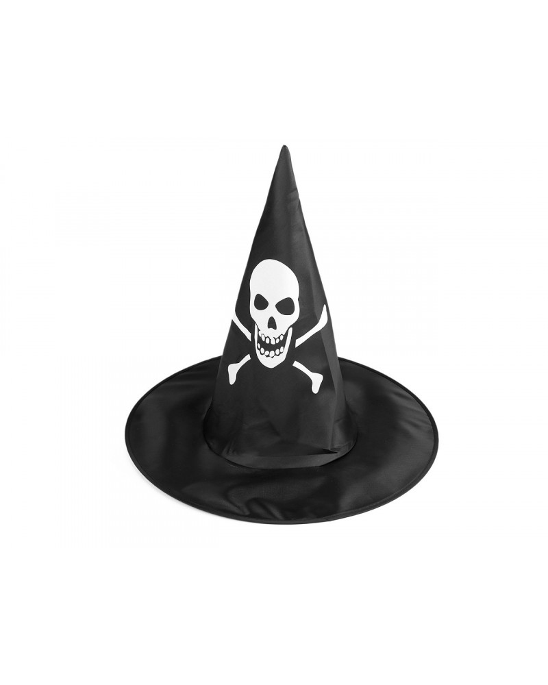 Maszkabáli kalap varázsló pókháló, koponya, denevér | Mimib