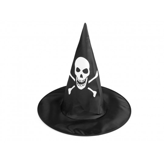 Maszkabáli kalap varázsló pókháló, koponya, denevér | Mimib