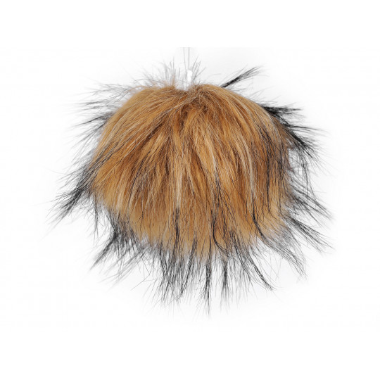 Szőrme bolyt pánttal Ø11 cm | Mimib